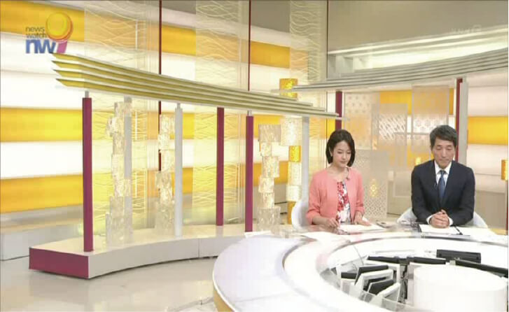 H27.07.27　  NHKニュース ウォッチ9で紹介されました